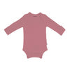 Kyte Baby Long Sleeve Bodysuit Dusty Rose