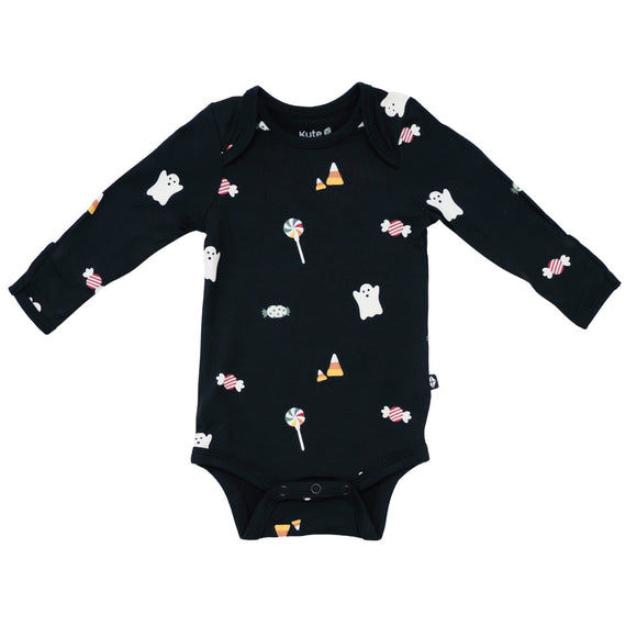 Long Sleeve Bodysuit in Trick or Treat