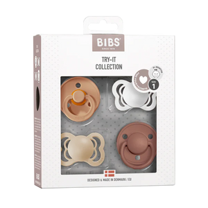 BIBS Try-It Collection Mix - Meadow/ Earth/ Ivory/ Vanilla 0-6M