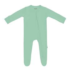 Kyte Baby Zippered Footie - Wasabi