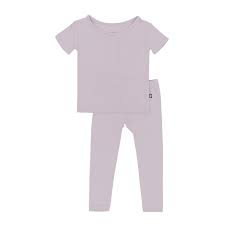 Kyte Baby Short Sleeve Pj's - Wisteria