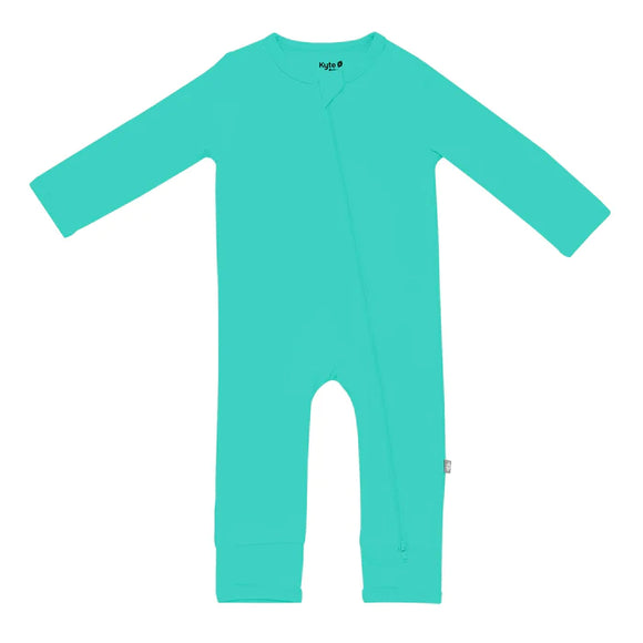 Kyte Baby Zippered Romper in Caribbean