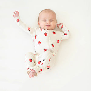 Zippered Romper Love Bug