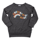 Baby/Kid's/Youth 'Wonderfully Made' Pullover | Charcoal