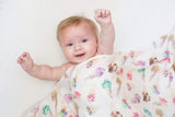 Lulujo Bamboo Swaddle Blankets