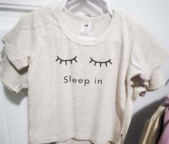 Ash Sleep in Tshirt