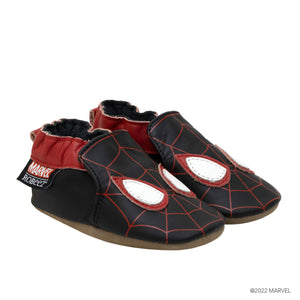 Robeez Soft Soles Black Spiderman