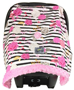 Cozy Happens™ Car Seat Canopy Floral